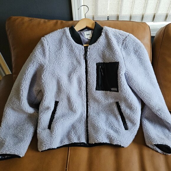 VANS Shearling Bomber Jacket - Picture 1 of 3